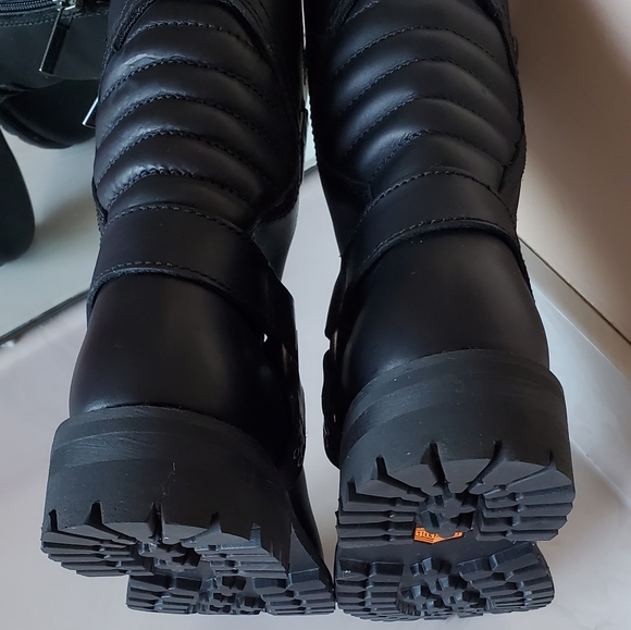 NWOT Harley-Davidson Motorcycle Boots - Picture 7 of 15